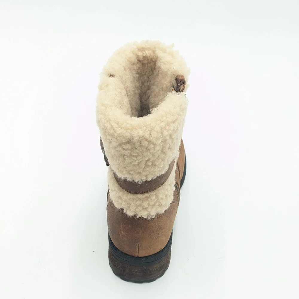 UGG Blayre II Leather And Shearling Boots